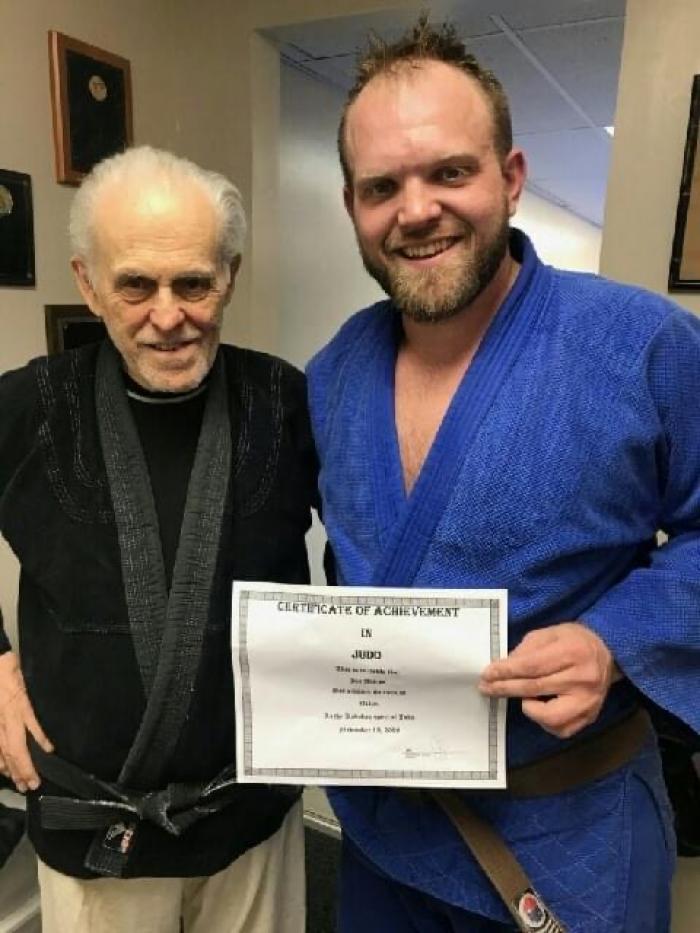 John Adkins promoted to Ikkyu.