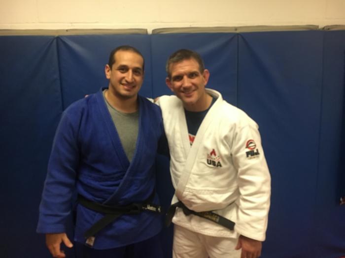 Training with Sensei Jimmy Pedro