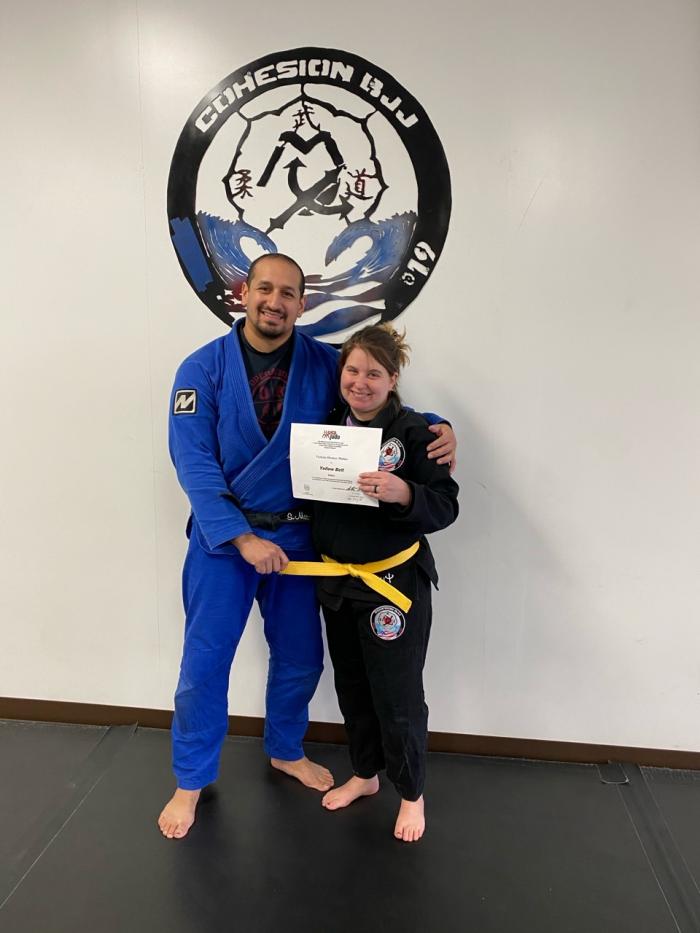 6th Kyu · January 2, 2021 · Promoted by Steven Matias