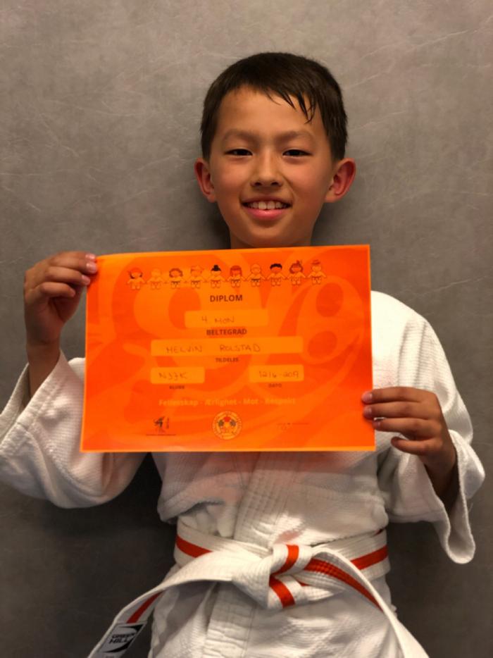 4th Kyu · June 12, 2019 · Promoted by Jørn Terje Krekling