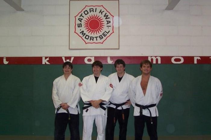 the judo triplets with the younger brother