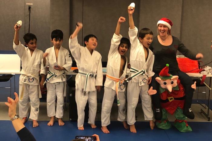 Kids at the NJJK X-mas Cup 2019