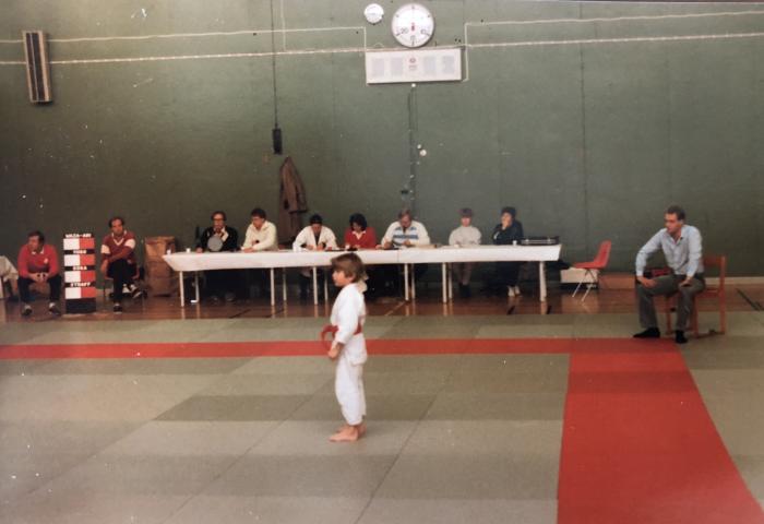 One of my first competions in the early 80´s