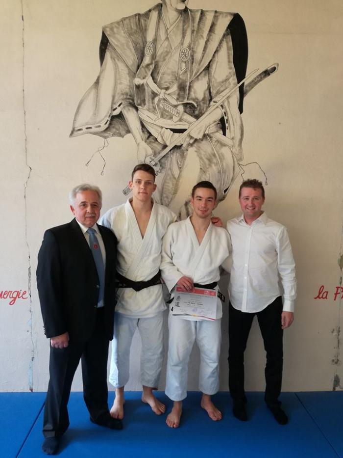 2nd Dan · April 15, 2018 · Promoted by Fédération Francophone Belge de Judo & DA