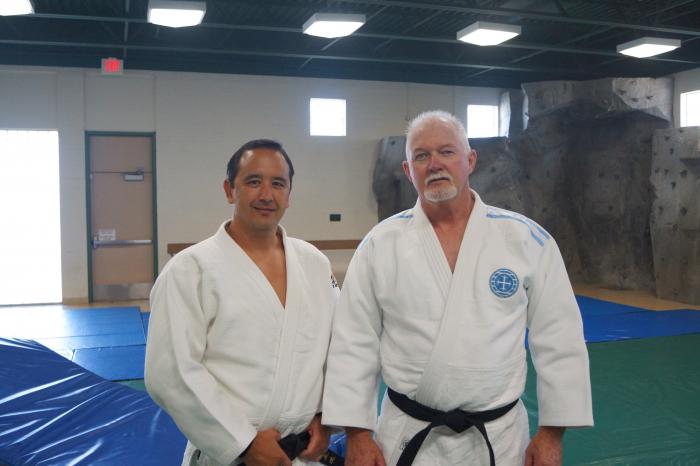 Training with coach Mark Lonsdale