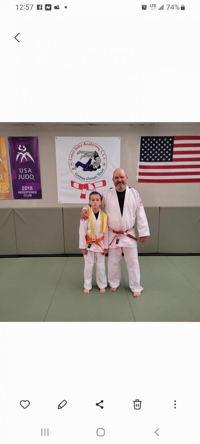 4th Kyu · June 30, 2022 · Promoted by Luis Lopez Lopez Judo Academy