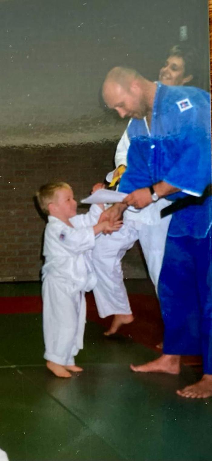 5th Kyu · September 25, 2001 · Promoted by Judo Zuidland Heenvliet