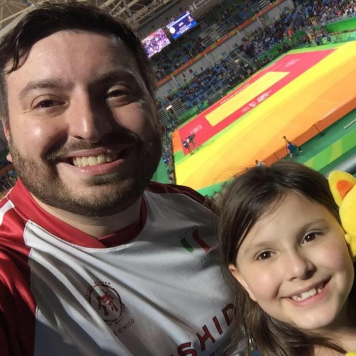 Family at Rio 2016 Olympic Games