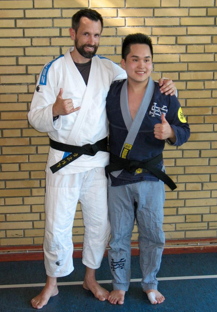 my 1st student promoted to BB