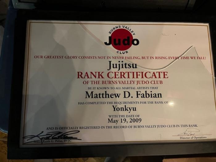 4th Kyu · May 19, 2009 · Promoted by Keith Polus