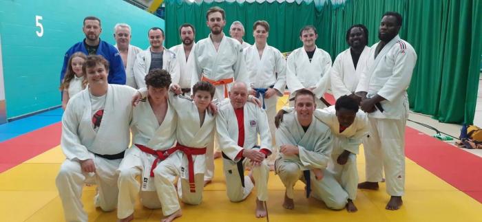 Training at Chelmsford Judo Club