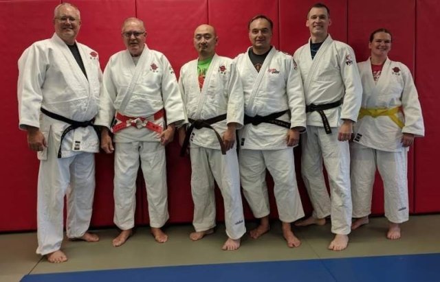 Promotion Ceremony at Mid-MO Judo (2018)