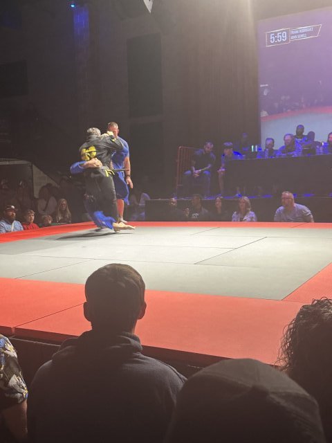 As you could plainly see I don’t pull guard. Lost the take down here.