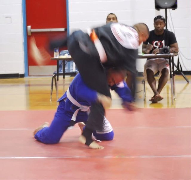 My first take down ever in my competition career.