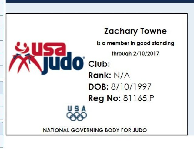 Verifying long term USAJ membership