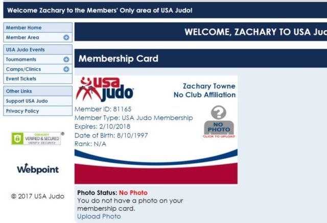 Verifying long term USAJ membership  2.0